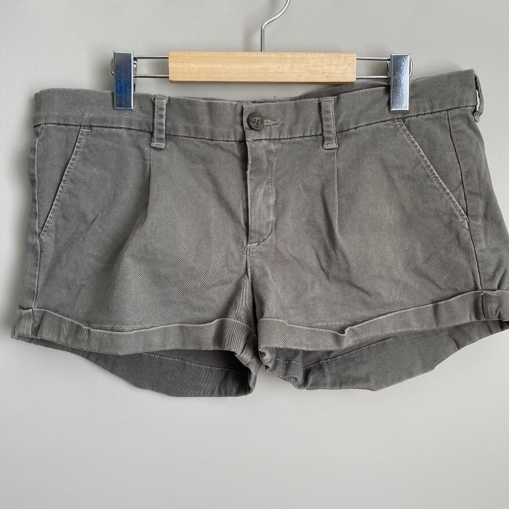 Abercrombie & Fitch Vintage grunge Y2k low rise rolled shorts - Picture 1 of 10